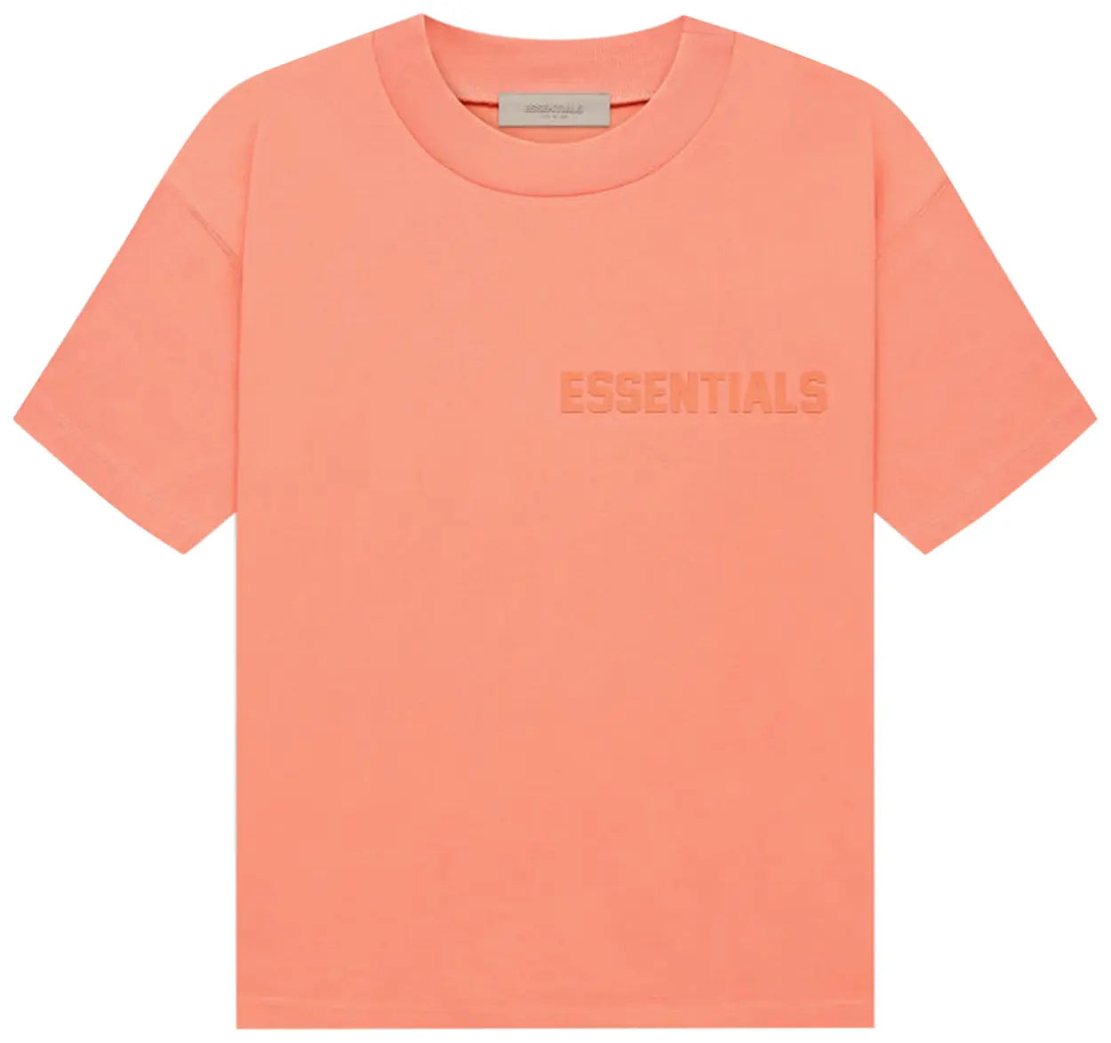 FEAR OF GOD ESSENTIAL T-SHIRT "CORAL"