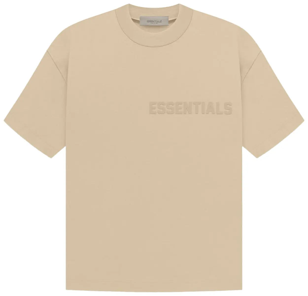 FEAR OF GOD ESSENTIAL T-SHIRT "SAND"