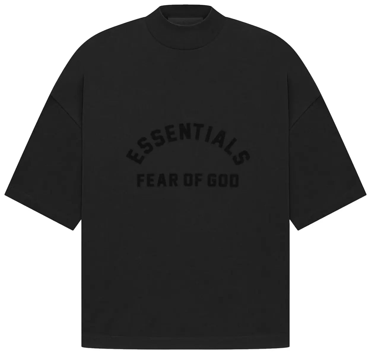 FEAR OF GOD ESSENTIAL T-SHIRT "JET BLACK"