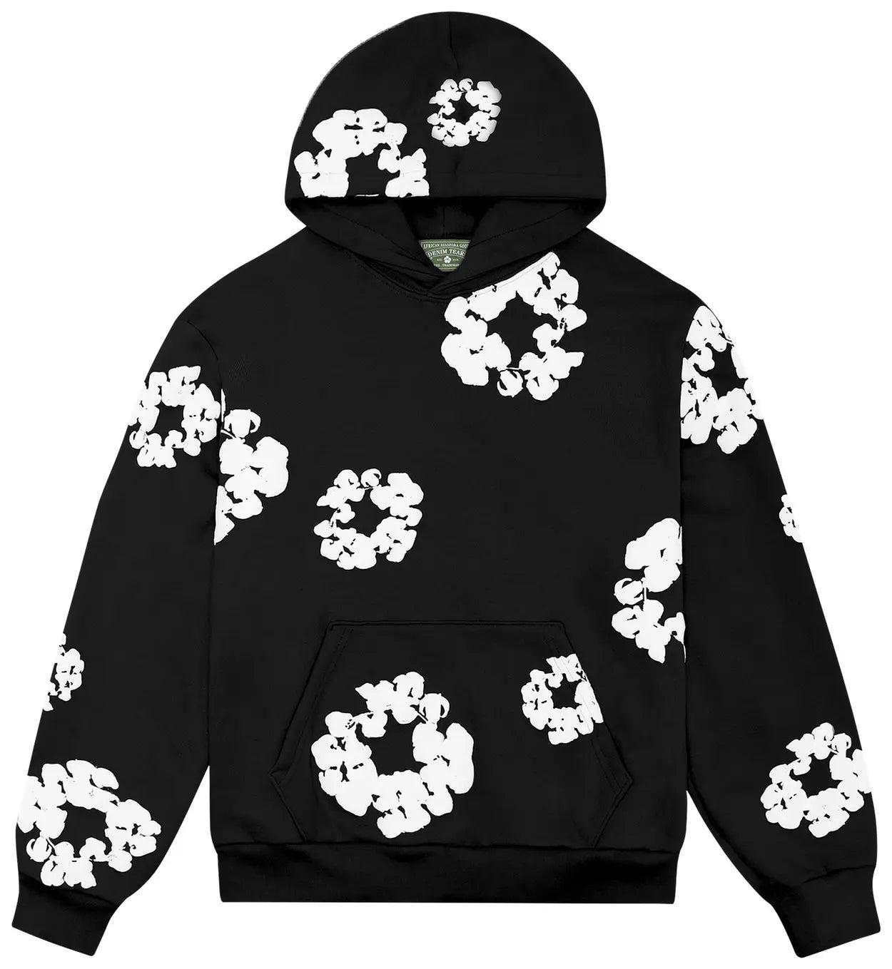 DENIM TEARS HOODIE "BLACK"
