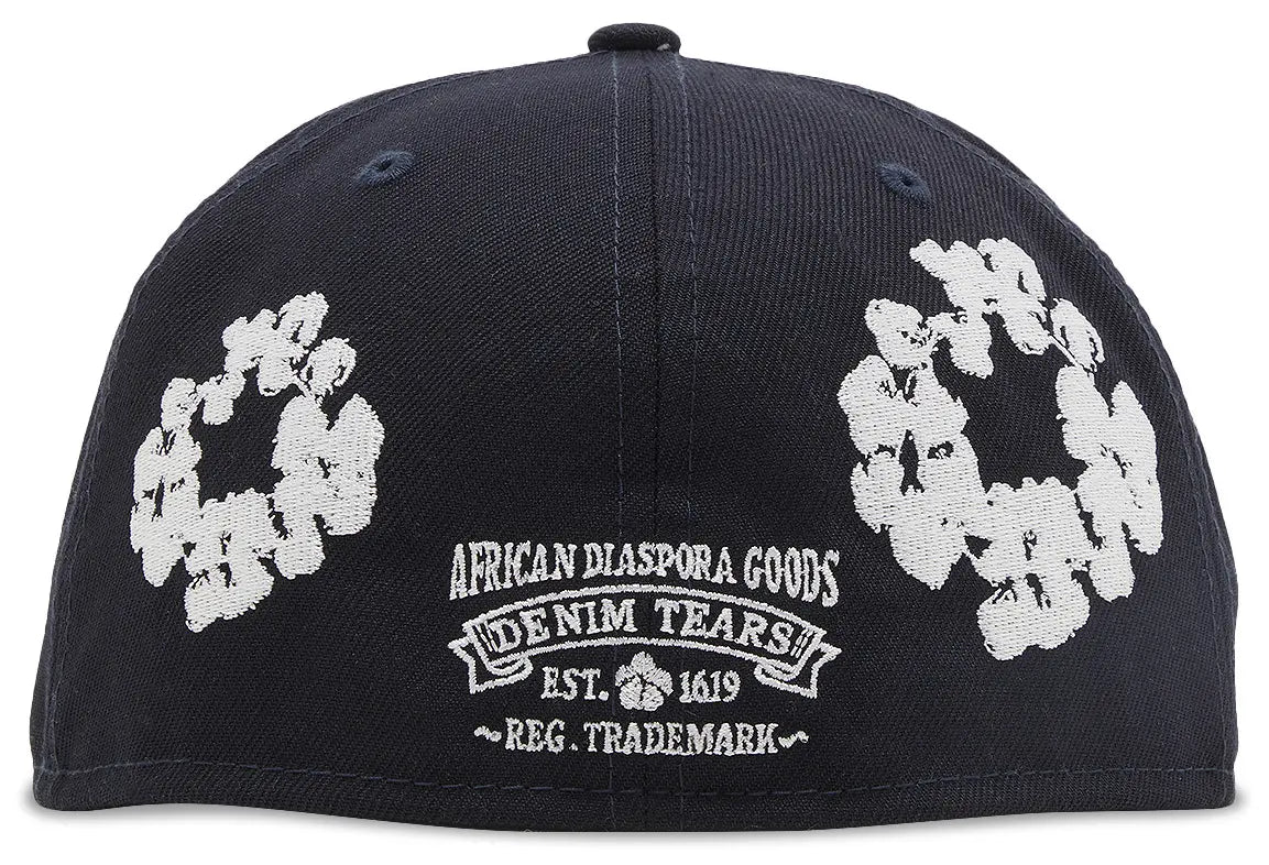 DENIM TEARS X NEW ERA HAT "NAVY"