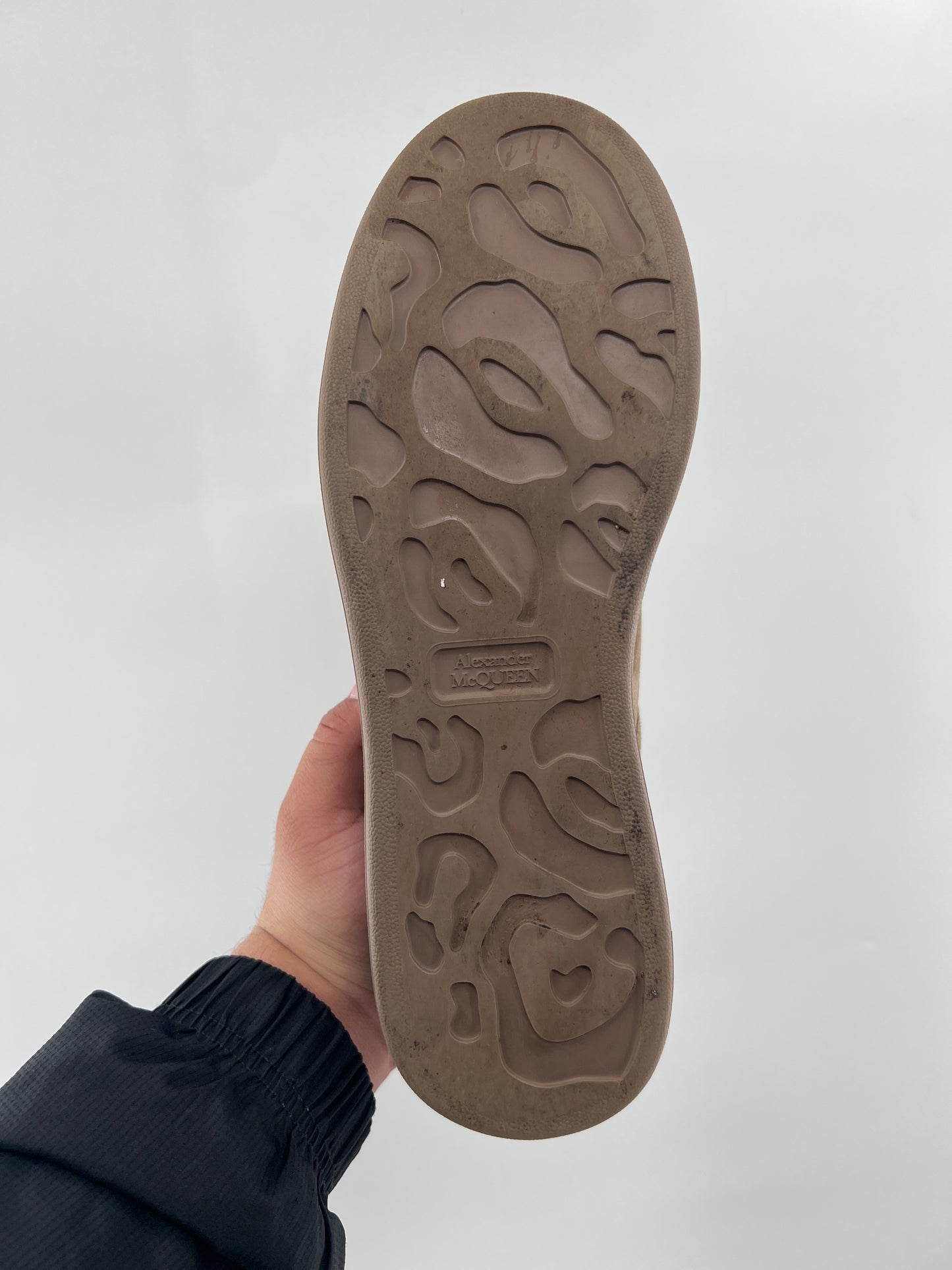 ALEXANDER MCQUEEN "BROWN SUEDE" N.B.