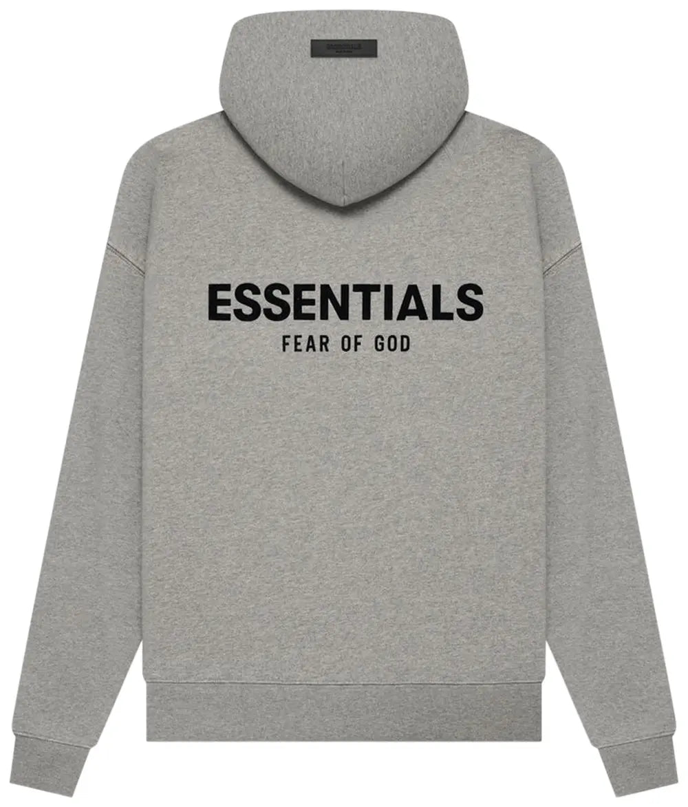 FEAR OF GOD ESSENTIAL HOODIE "DARK OATMEAL"