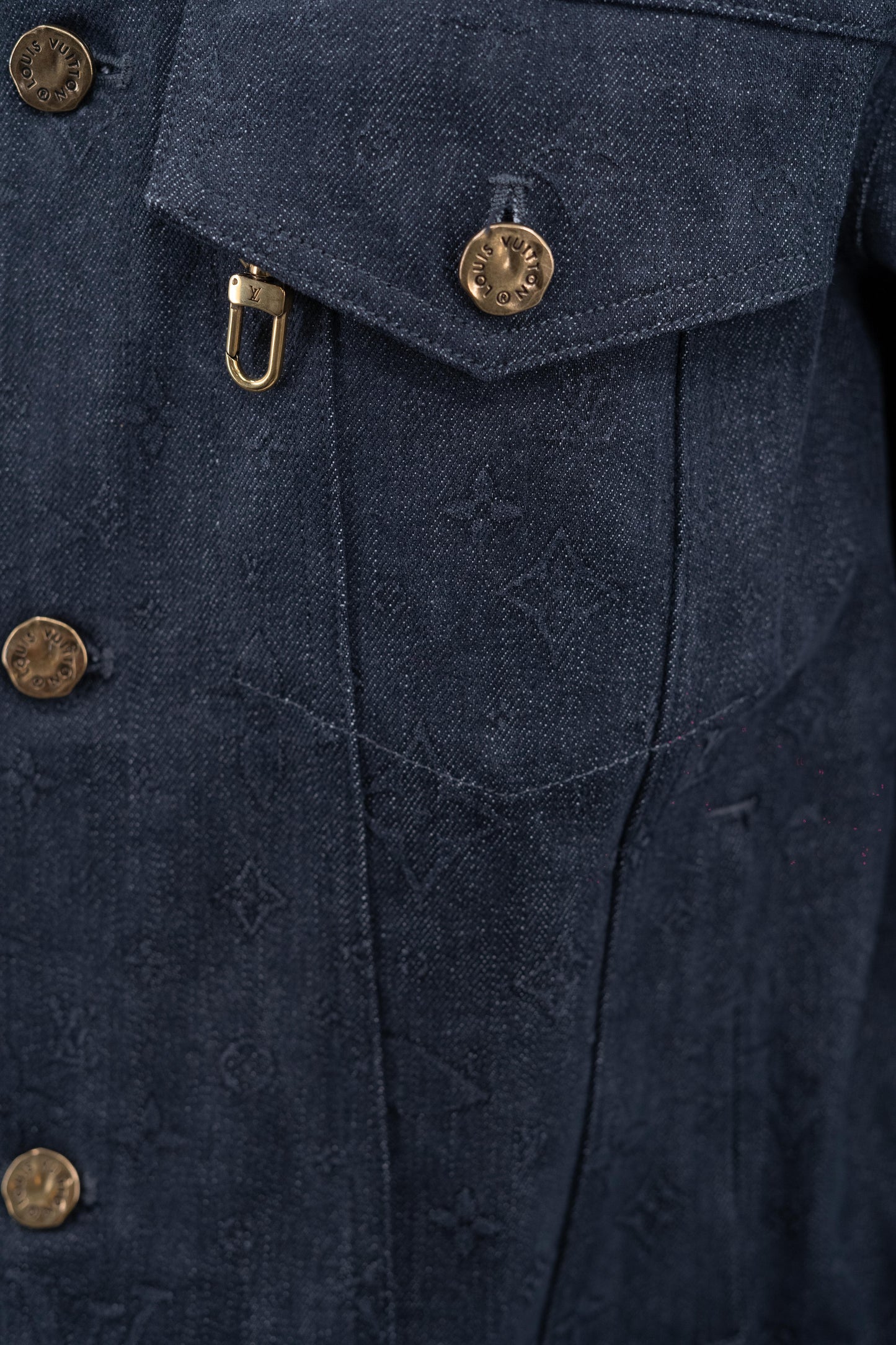 LOUIS VUITTON MONOGRAM DNA DENIM JACKET