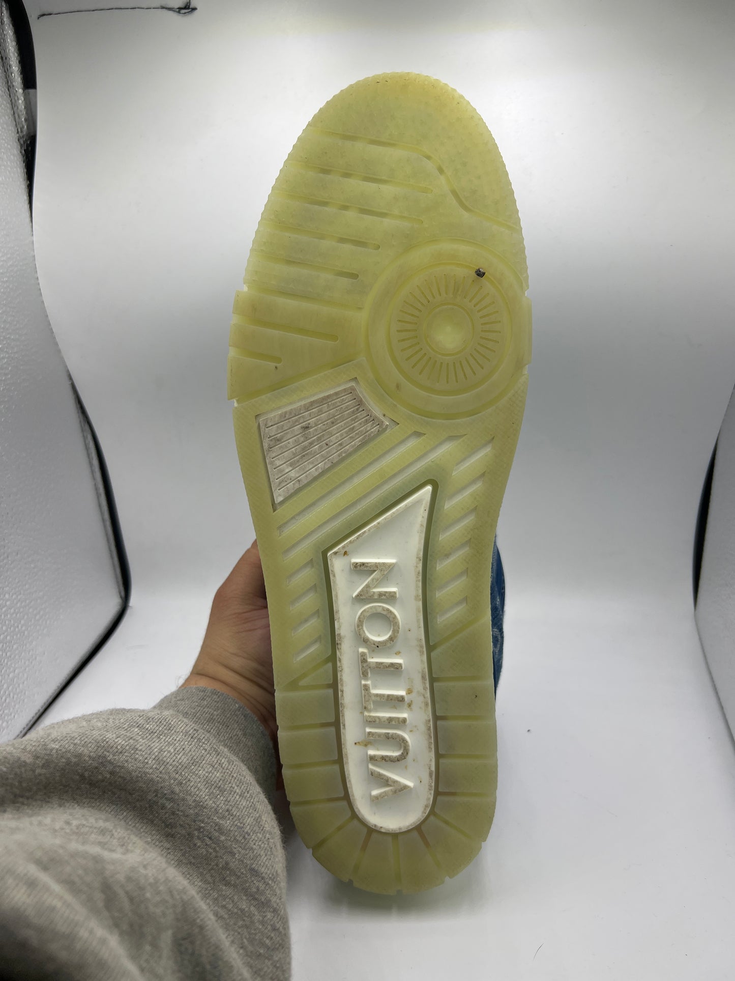 LOUIS VUITTON TRAINER "DENIM MONOGRAM"