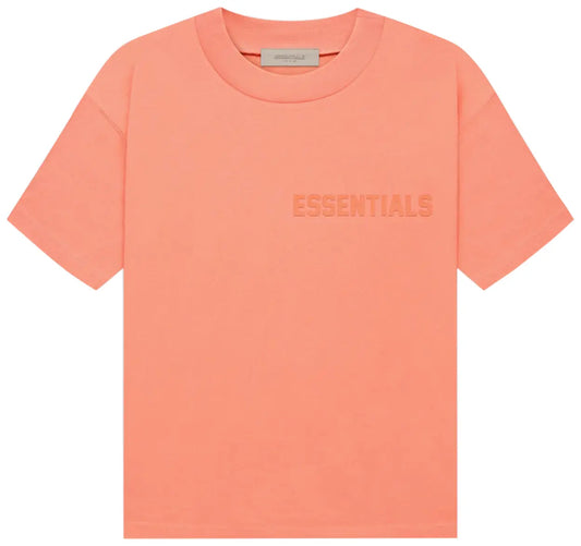 FEAR OF GOD ESSENTIAL T-SHIRT "CORAL"