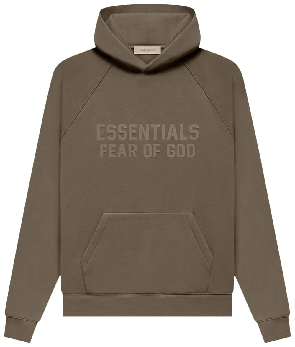 FEAR OF GOD ESSENTIAL HOODIE FEAR OF GOD "WOOD"