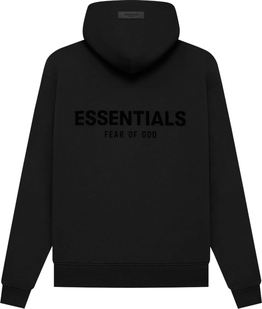 FEAR OF GOD ESSENTIAL HOODIE "LIMO BLACK"