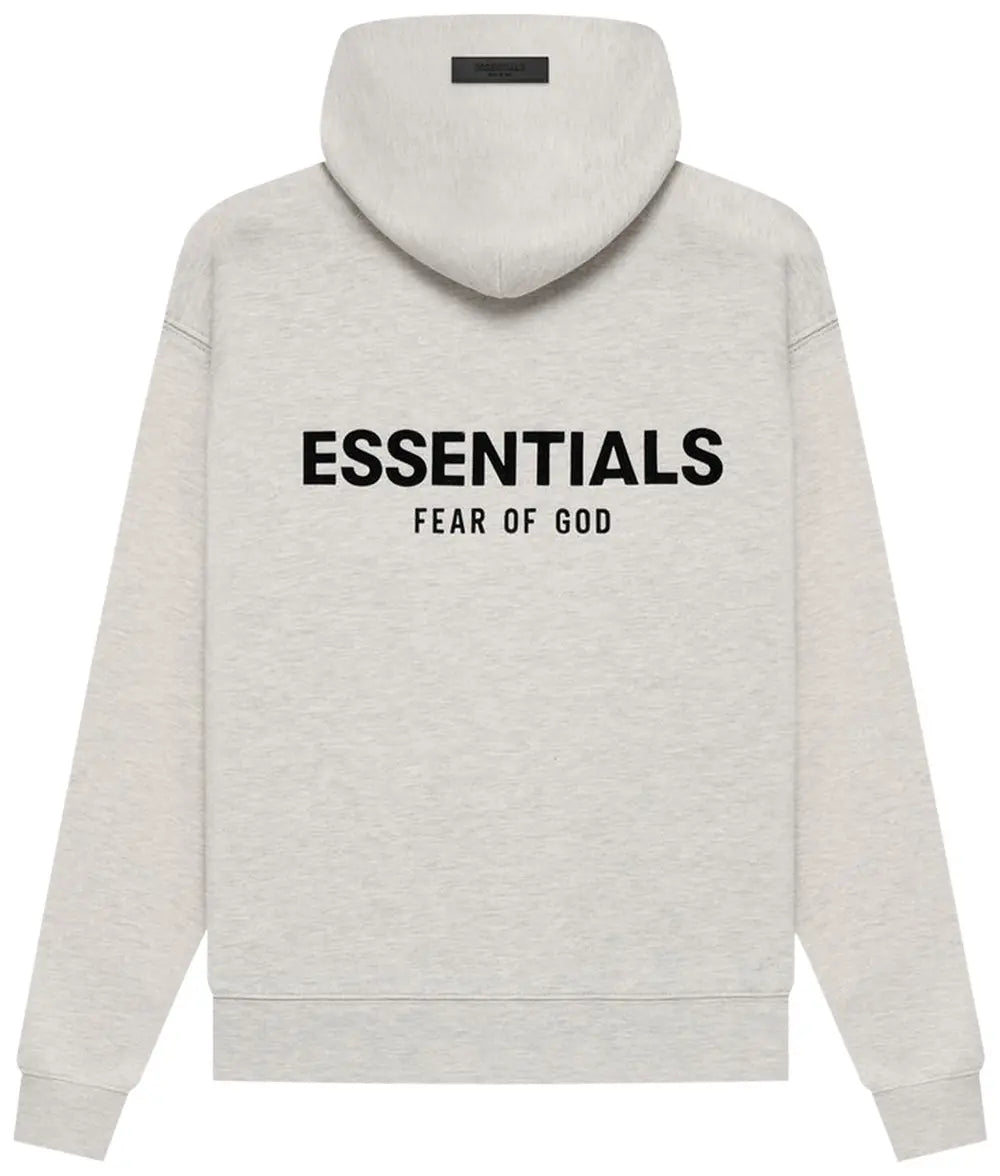 FEAR OF GOD ESSENTIAL HOODIE "LIGHT OATMEAL"