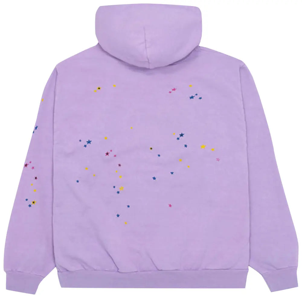 SP5DER ACAI HOODIE "PURPLE"