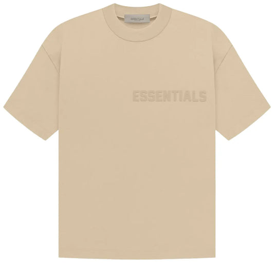 FEAR OF GOD ESSENTIAL T-SHIRT "SAND"