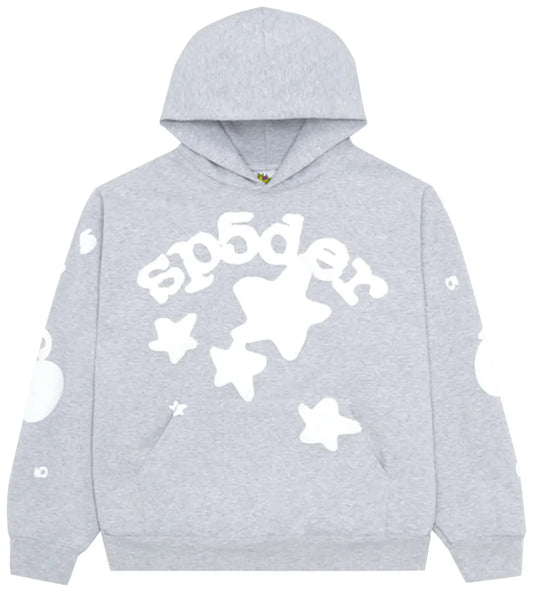 SP5DER HOODIE BELUGA “GREY”