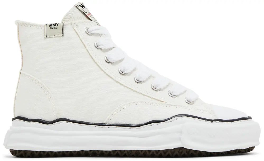 MAISON MIHARA YASUHIRO PETERSON CANVAS HIGH "WHITE"