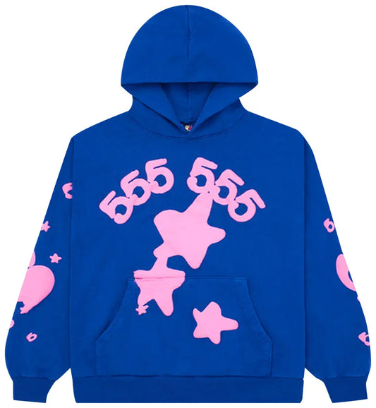 SP5DER HOODIE BELUGS “Blue”