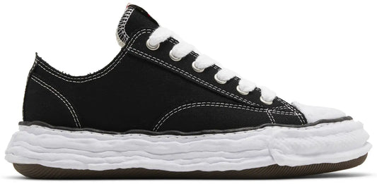 MAISON MIHARA YASUHIRO PETERSON CANVAS LOW "BLACK"