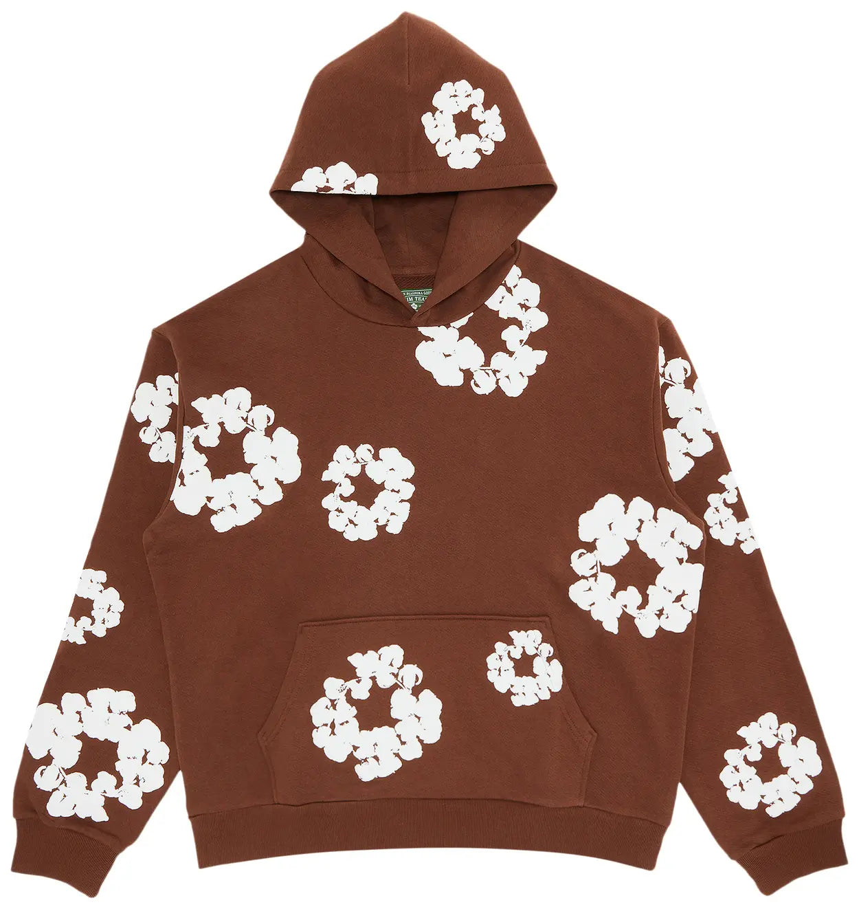 DENIM TEARS HOODIE "BROWN"