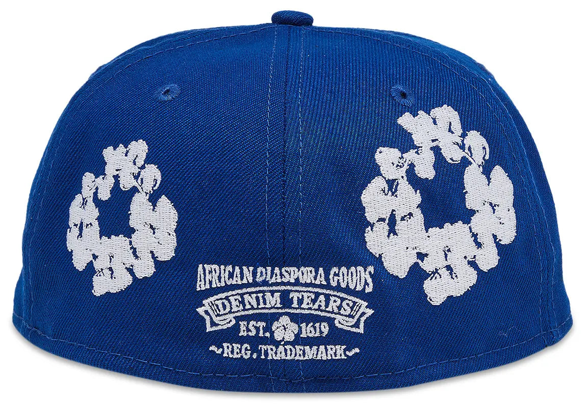 DENIM TEARS X NEW ERA HAT "ROYAL BLUE"