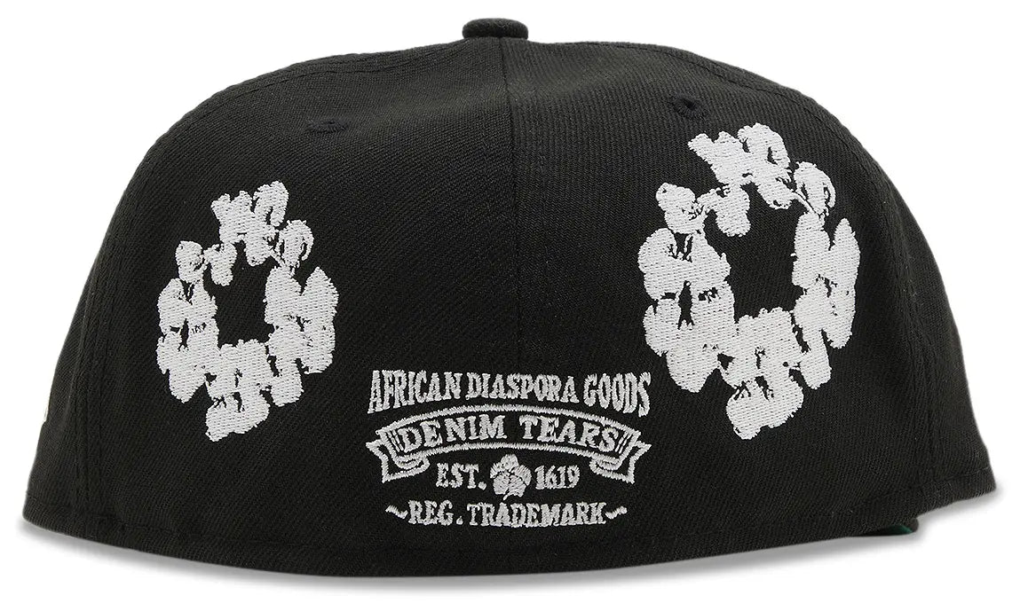 DENIM TEARS X NEW ERA HAT "BLACK"