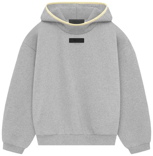 FEAR OF GOD ESSENTIAL HOODIE "LIGHT HEATHER GREY"