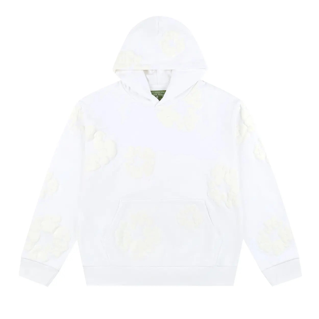 DENIM TEARS HOODIE "WHITE MONO"