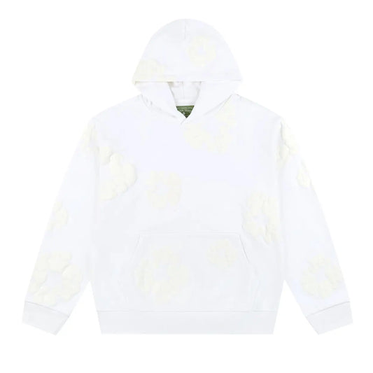 DENIM TEARS HOODIE "WHITE MONO"