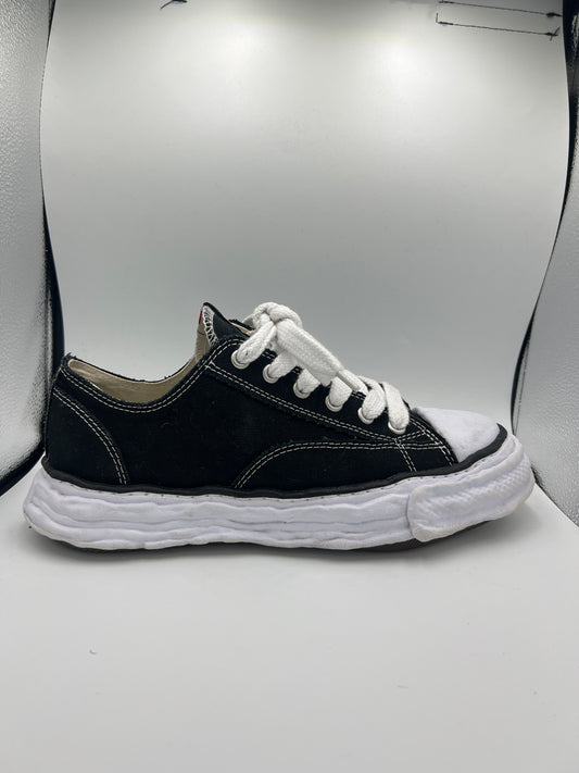 MAISON MIHARA YASUHIRO PETERSON CANVAS LOW "BLACK"