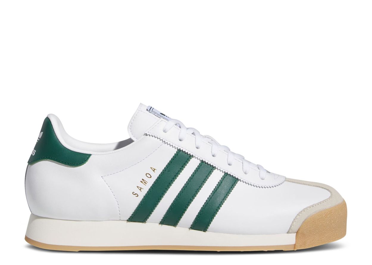 ADIDAS SAMOA "WHITE COLLEGIATE GREEN"