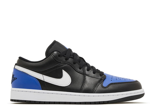 JORDAN 1 LOW "BLACK ROYAL TOE"