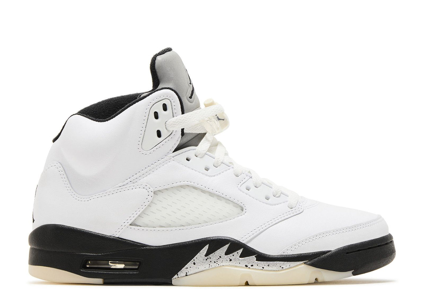 JORDAN 5 "WHITE METALLIC"