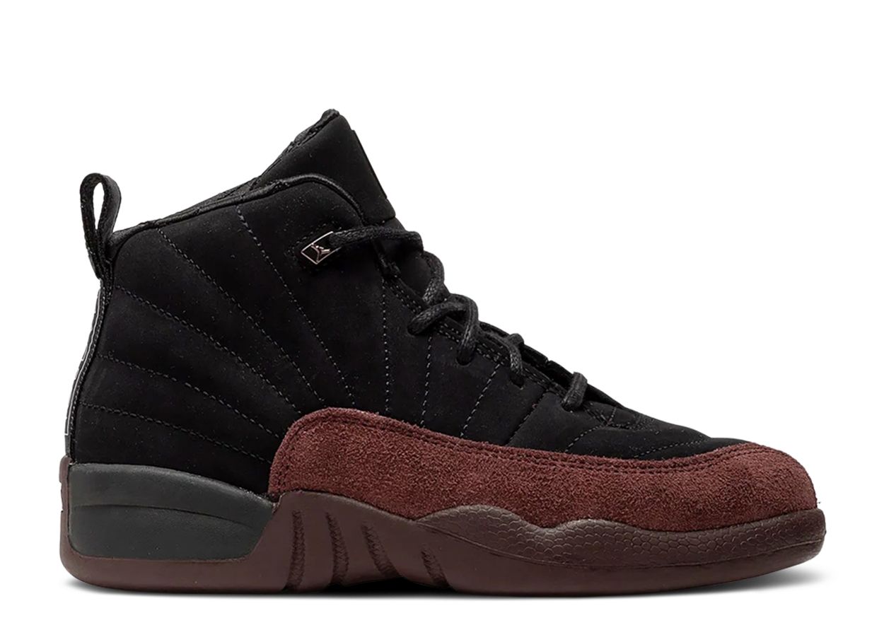 JORDAN 12 A Ma Maniére "BLACK"