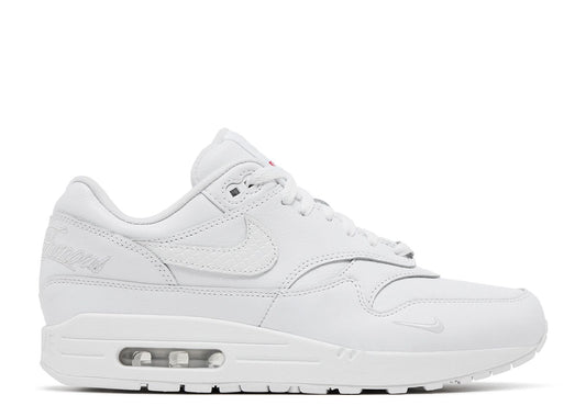 NIKE AIR MAX 1 '87 X SUPREME "TRIPLE WHITE"