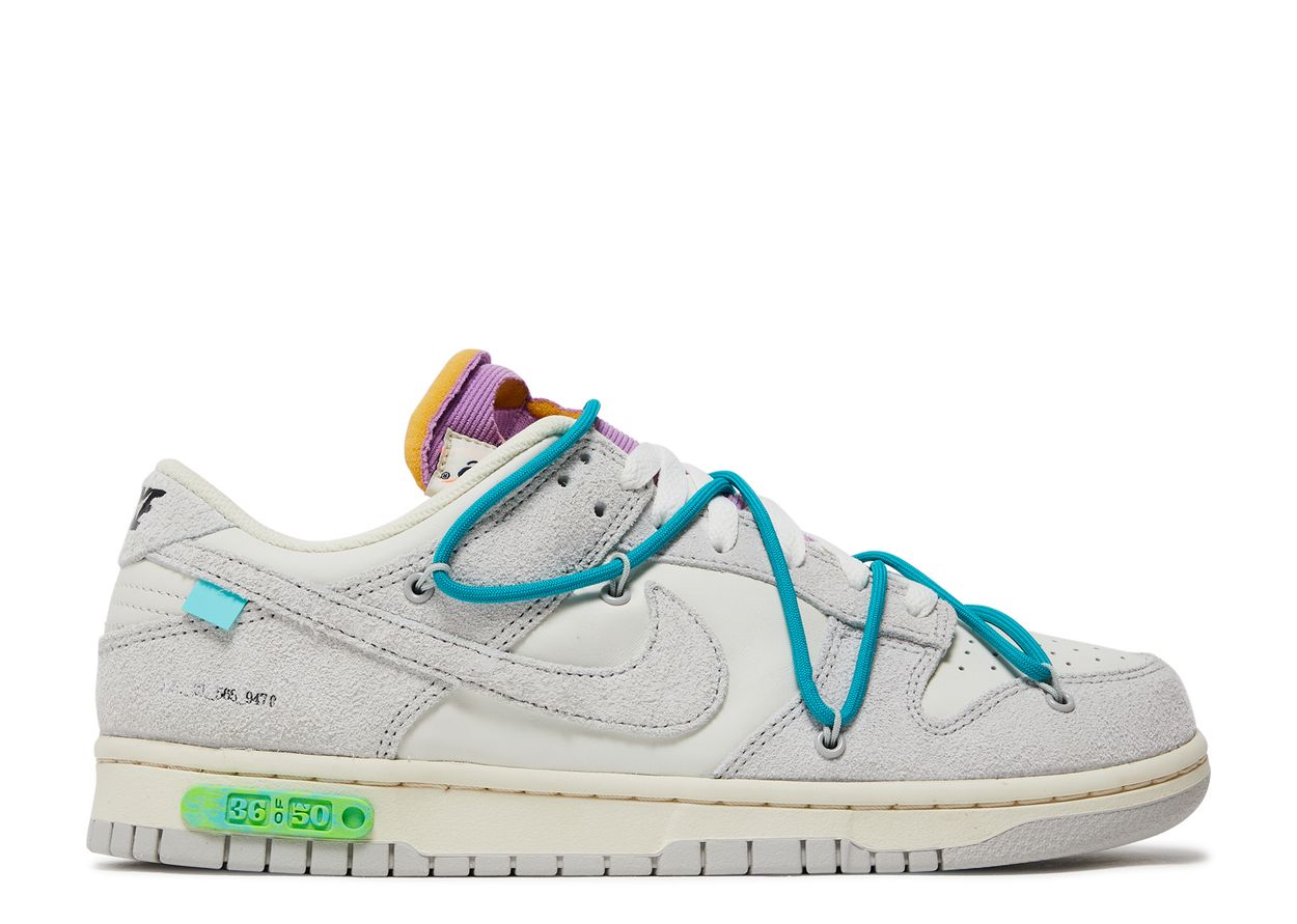 NIKE DUNK LOW X OFF WHITE "LOT 36 OF 50"