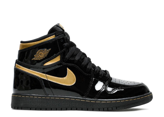 JORDAN 1 "BLACK METTALIC GOLD"