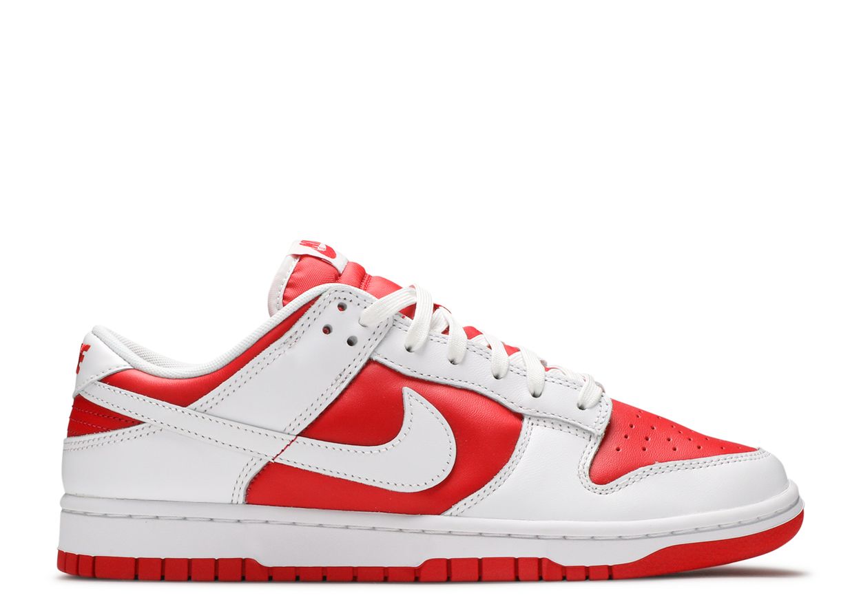 NIKE DUNK LOW "CHAMPIONSHIP RED"