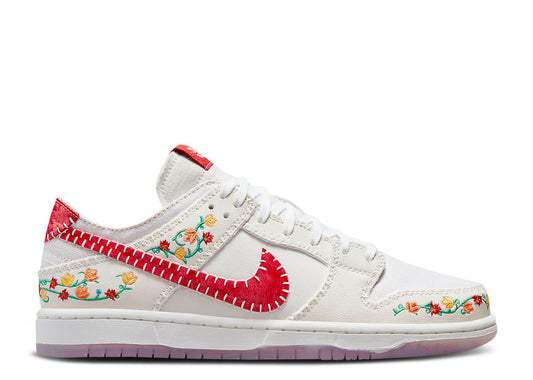 NIKE DUNK LOW "N7 SAIL UNIVERSITY RED"