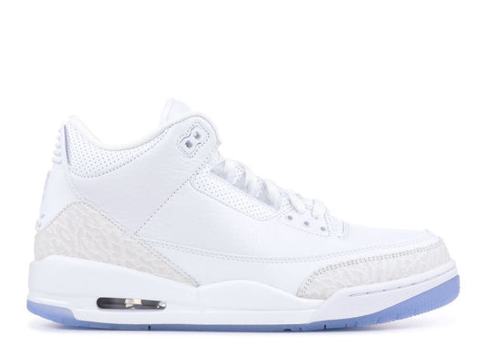 JORDAN 3 "TRIPLE WHITE"