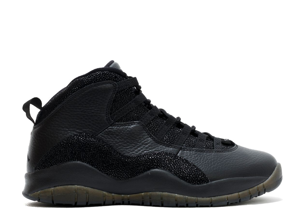 JORDAN 10 X OVO "BLACK"