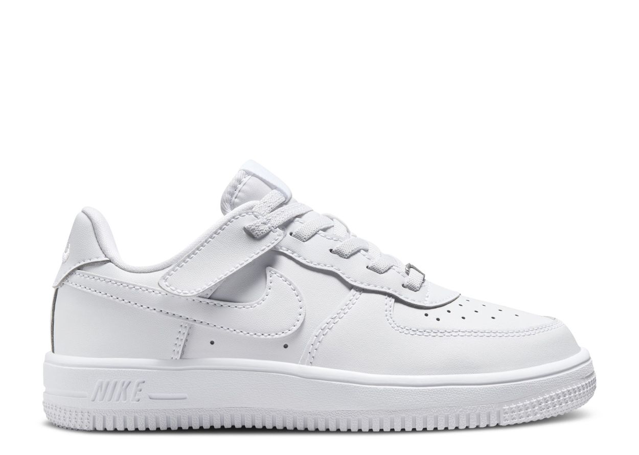 WHITE FORCE 1 LOW EASY ON "TRIPLE WHITE" (PS)