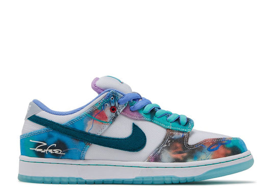 NIKE DUNK LOW FUTURA LABORATORIES "BLEACHED AQUA"