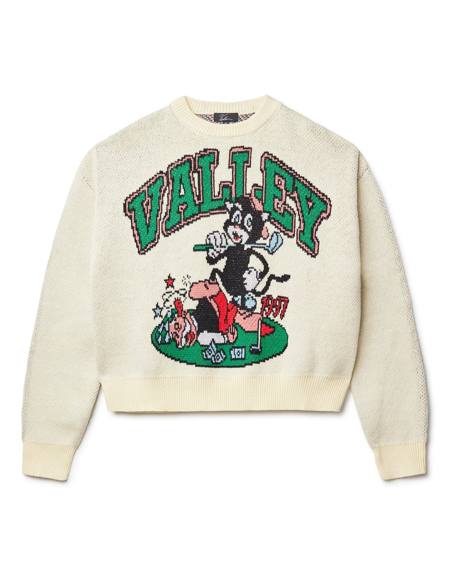 VALE BLACK CAT KNIT