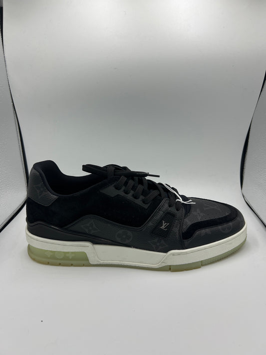 LV TRAINER LOW BLACK