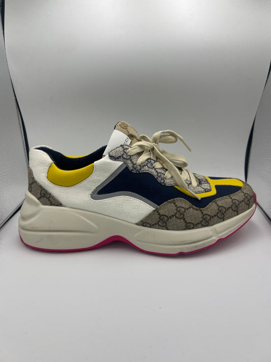 GUCCI RHYTON "BEIGE WHITE YELLOW"