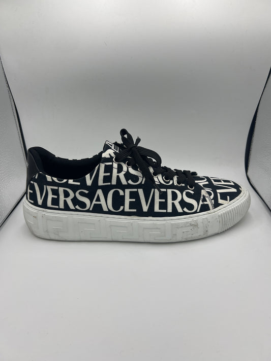 VERSACE MONOGRAM LOW TOP "BLACK WHITE" N.B.