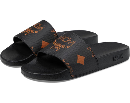 MCM COL MAXI MONOGRAMMED VST SLIDE