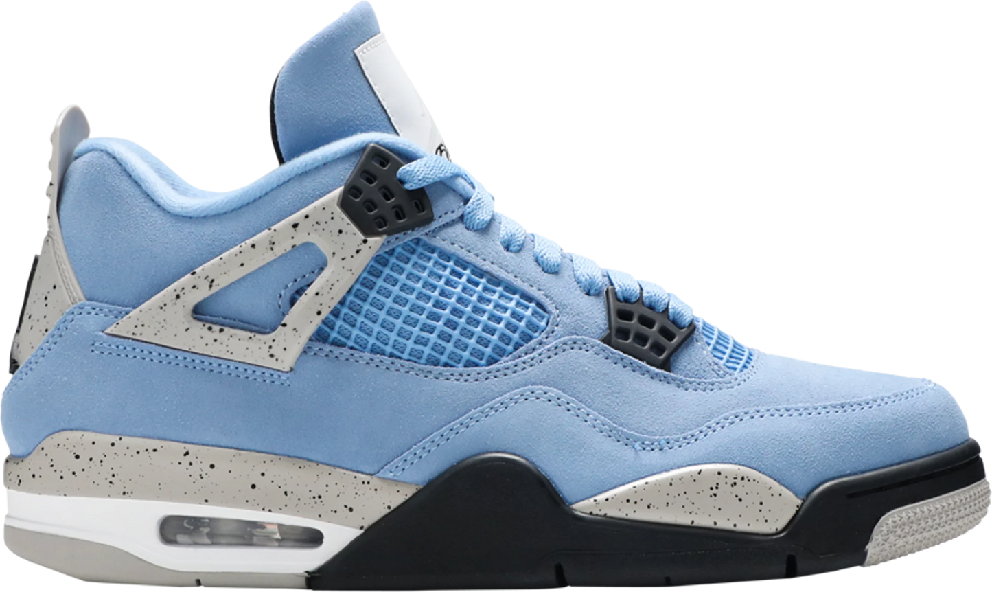 JORDAN 4 "UNIVERSITY BLUE"