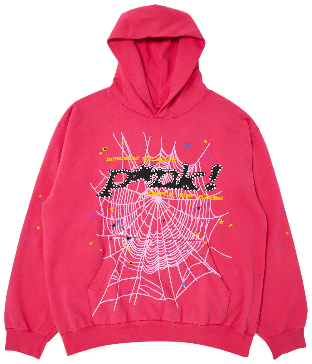 SP5DER P*NK HOODIE "PINK"