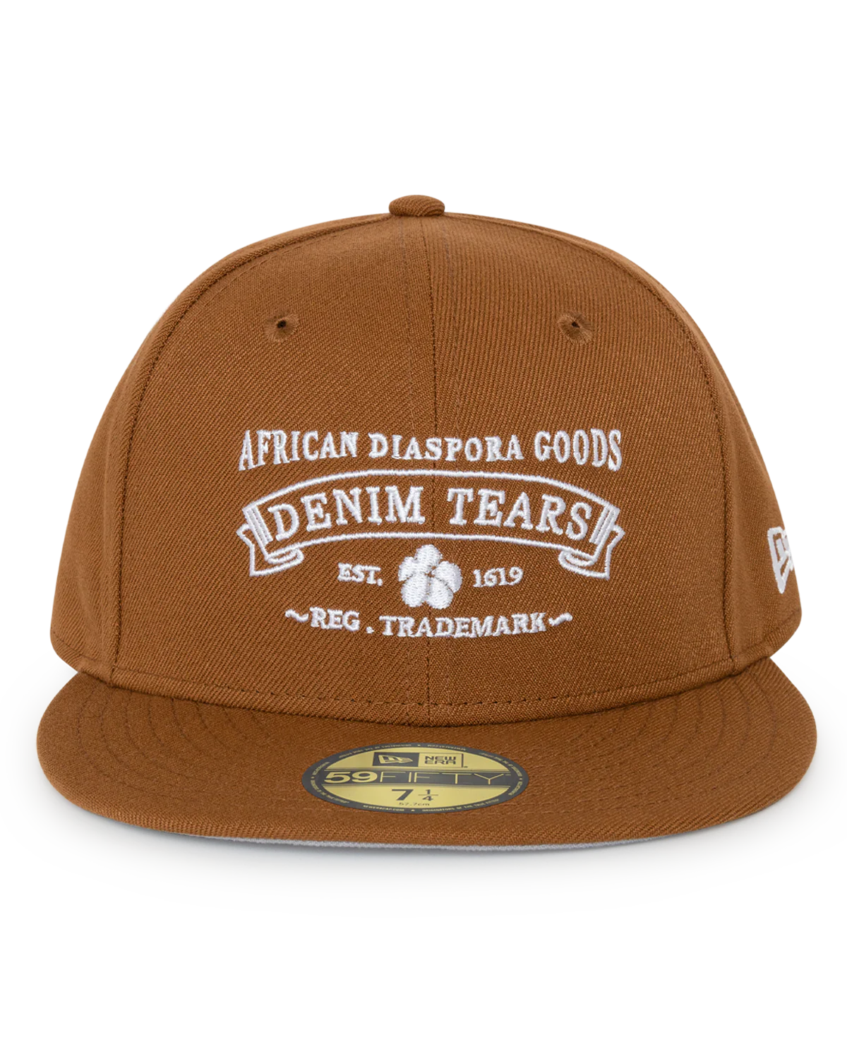 DENIM TEARS X NEW ERA HAT ADG "BROWN