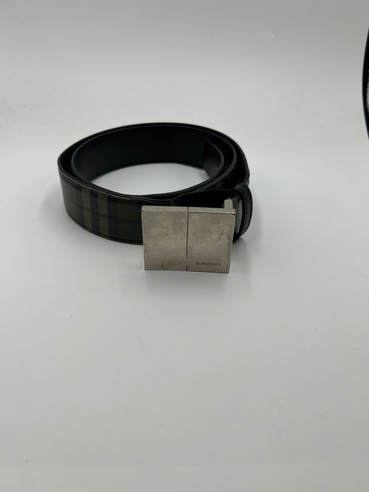 BURBERRY BELT OLIVE
