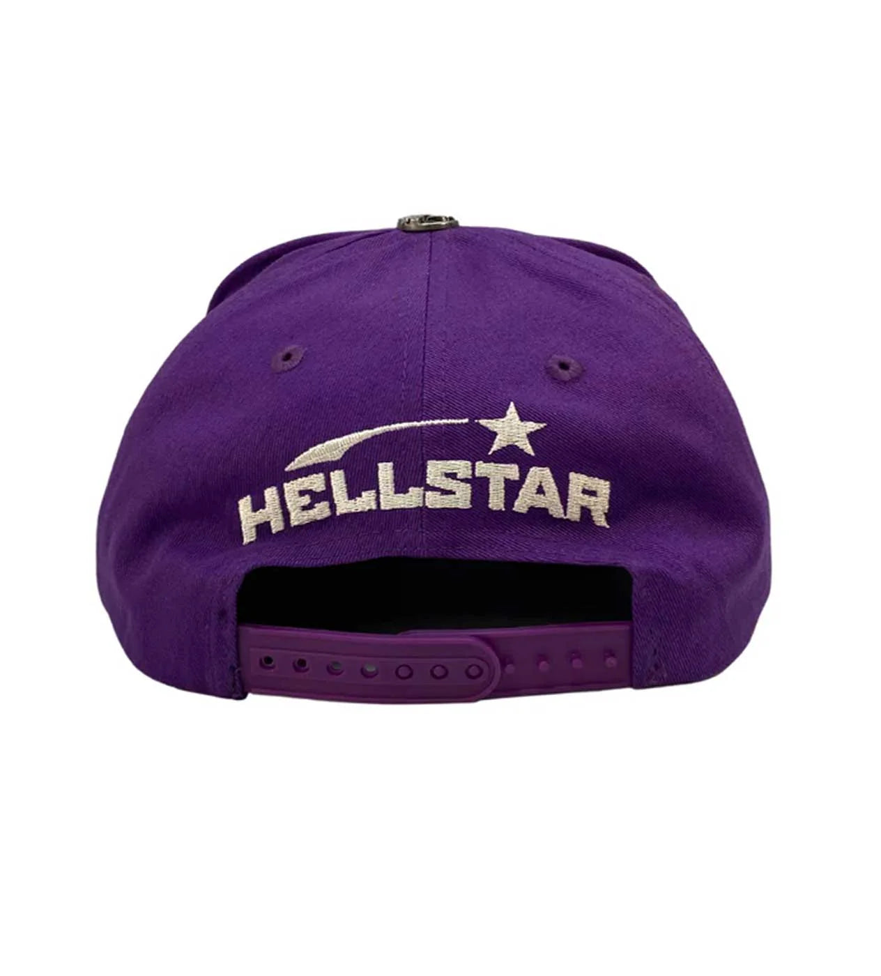 HELLSTAR BIG LOGO SNAPBACK HAT “PURPLE”