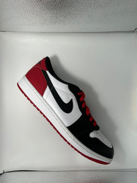 Jordan retro 1 low “black toe”